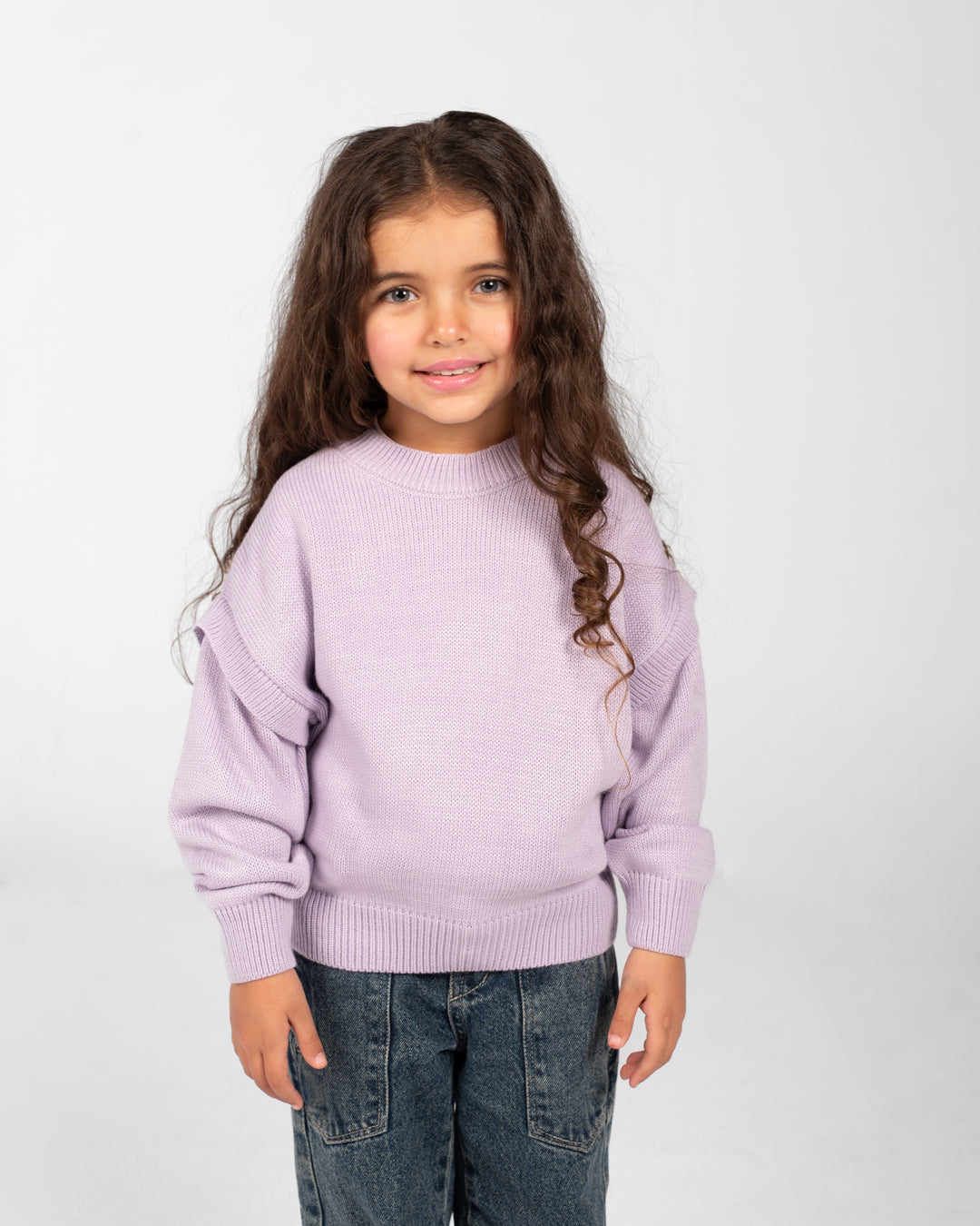 Girls Pullover with Ribbons