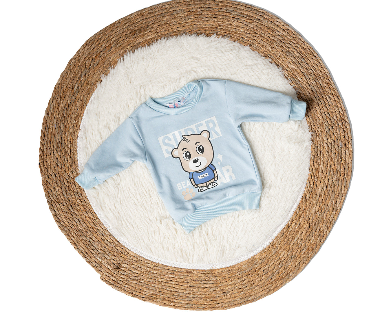 Baby Boy Printed Long Sleeves Sweatshirt