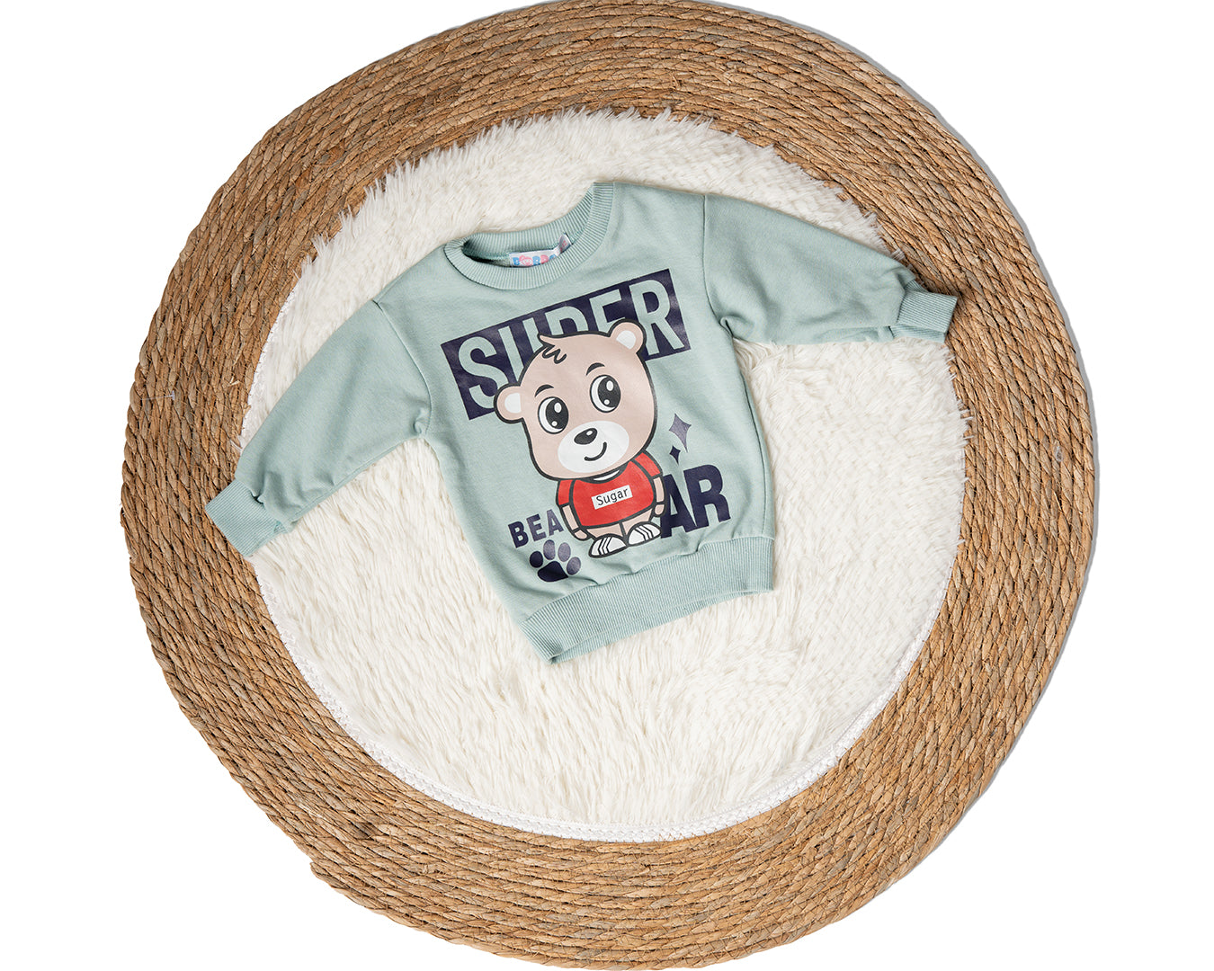 Baby Boy Printed Long Sleeves Sweatshirt