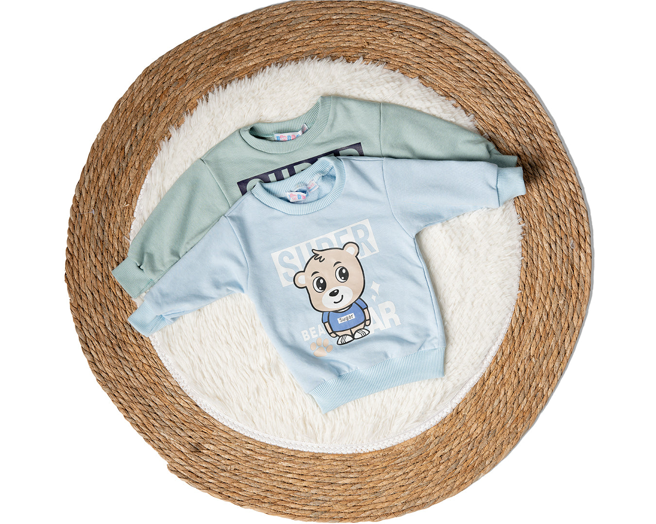 Baby Boy Printed Long Sleeves Sweatshirt