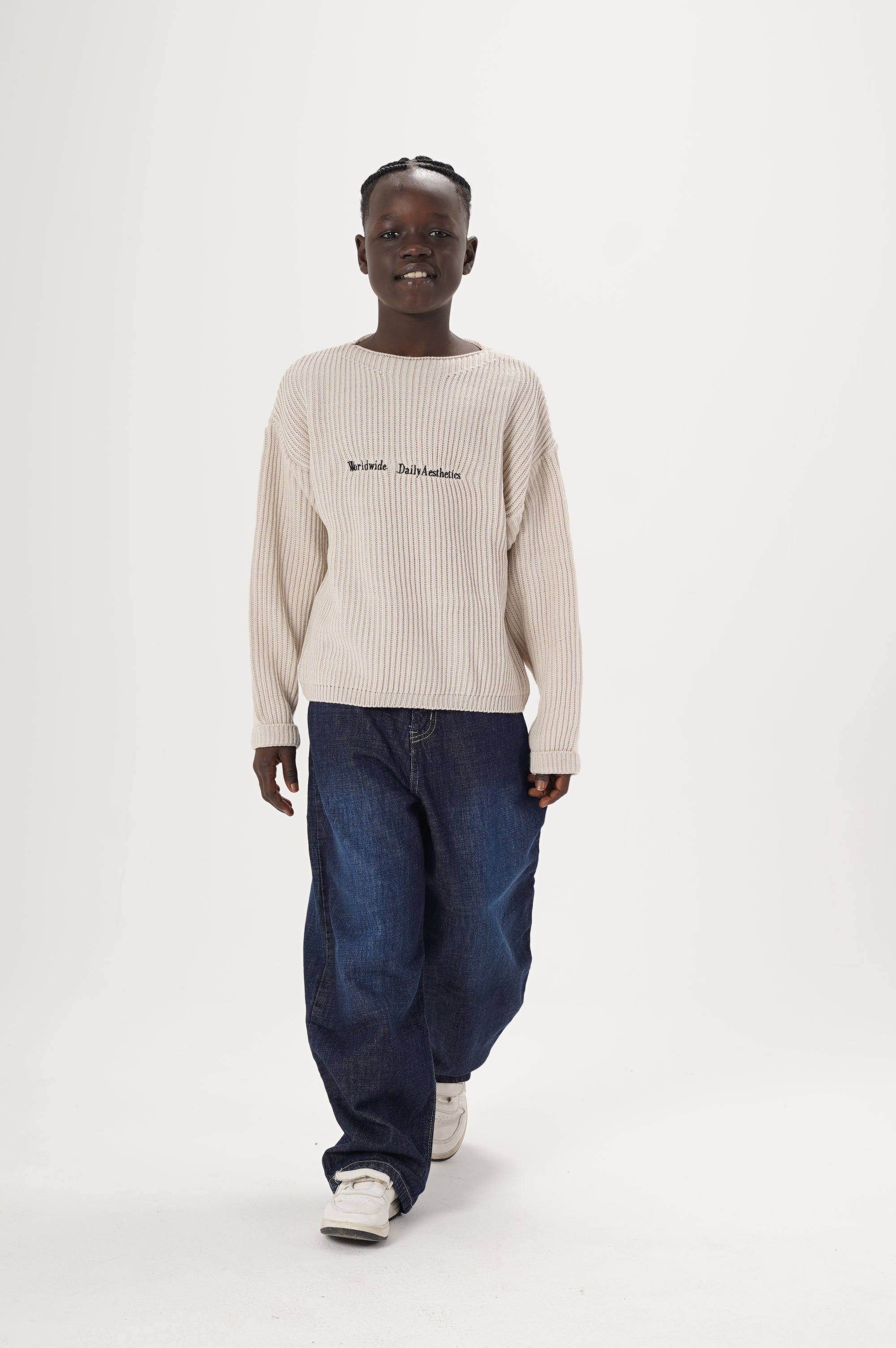 Boys Embroidered Pullover