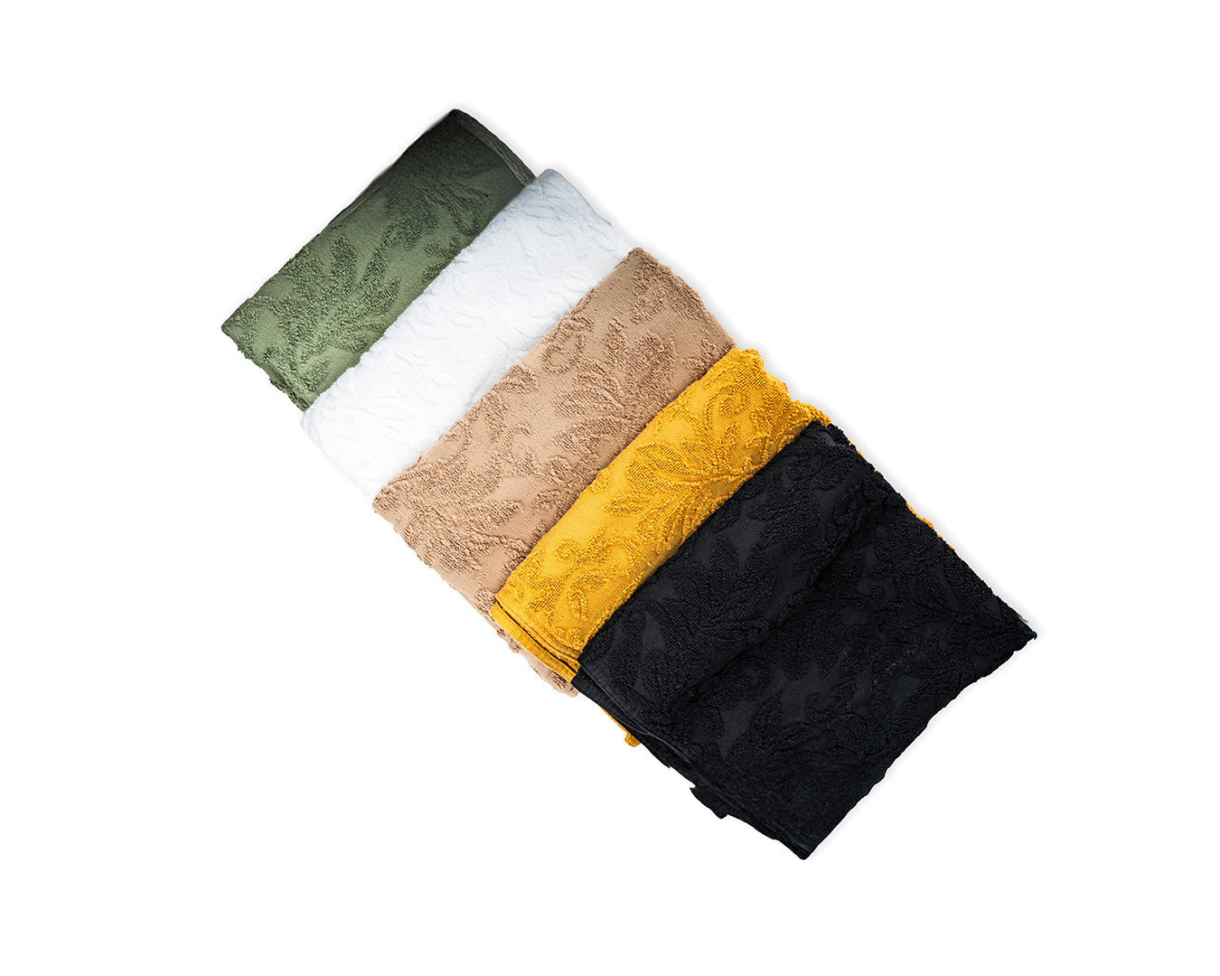 Jaqured Face Towel Size 50*100Cm