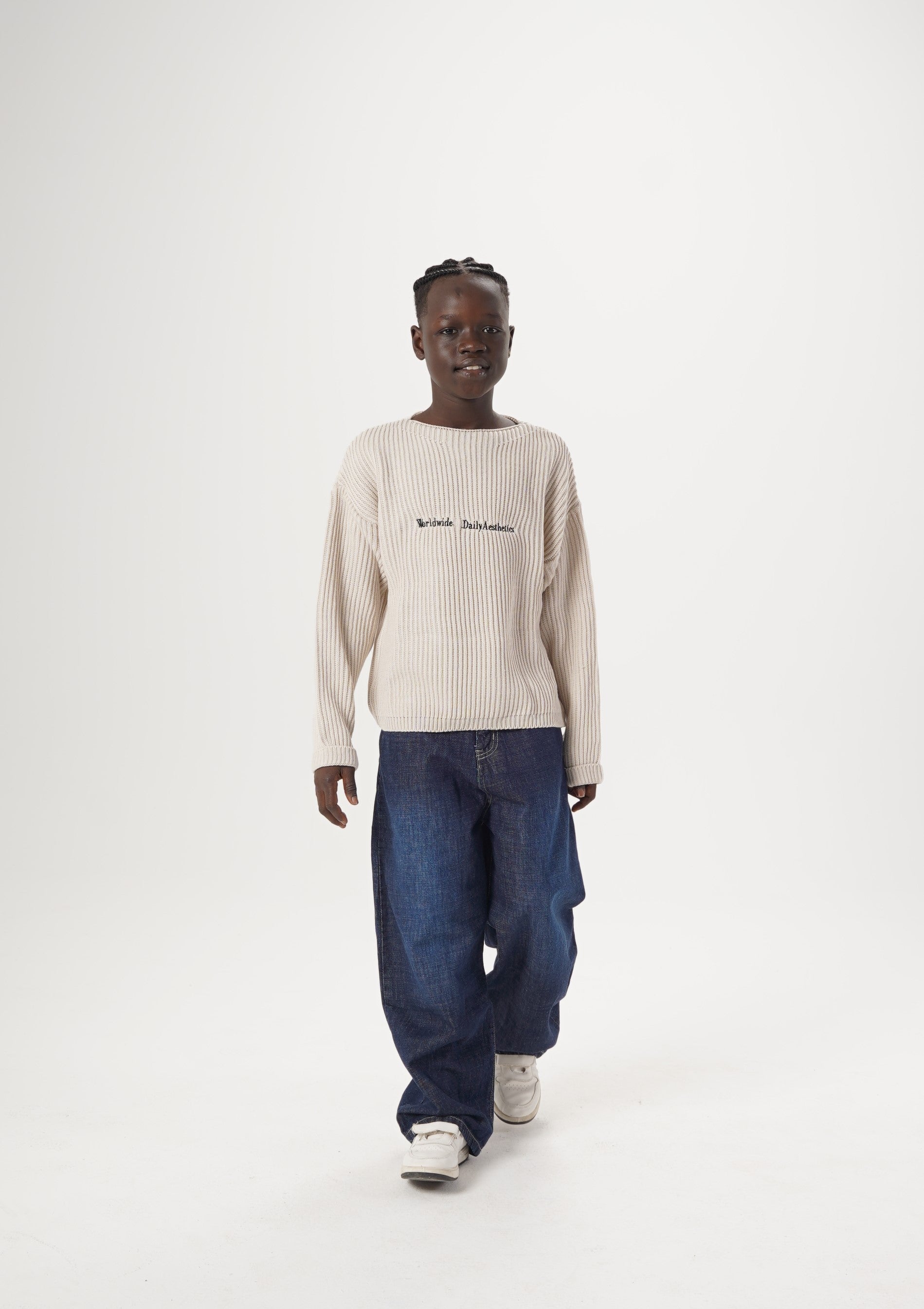 Boys Embroidered Pullover