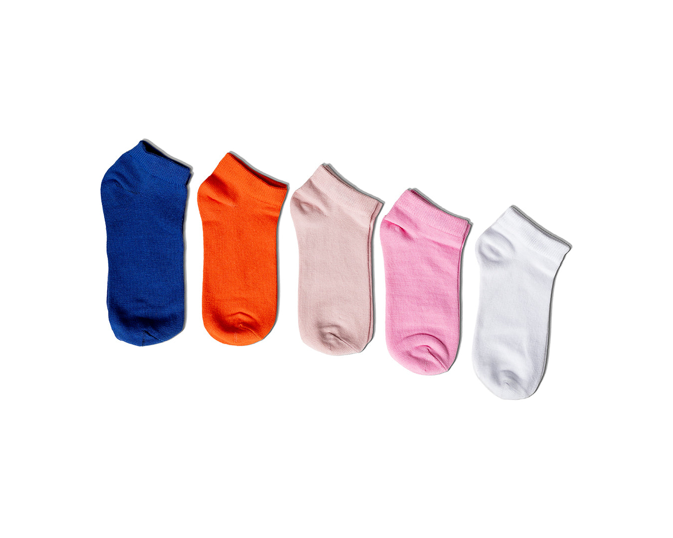 Girls Cotton Plain Socket 5pc