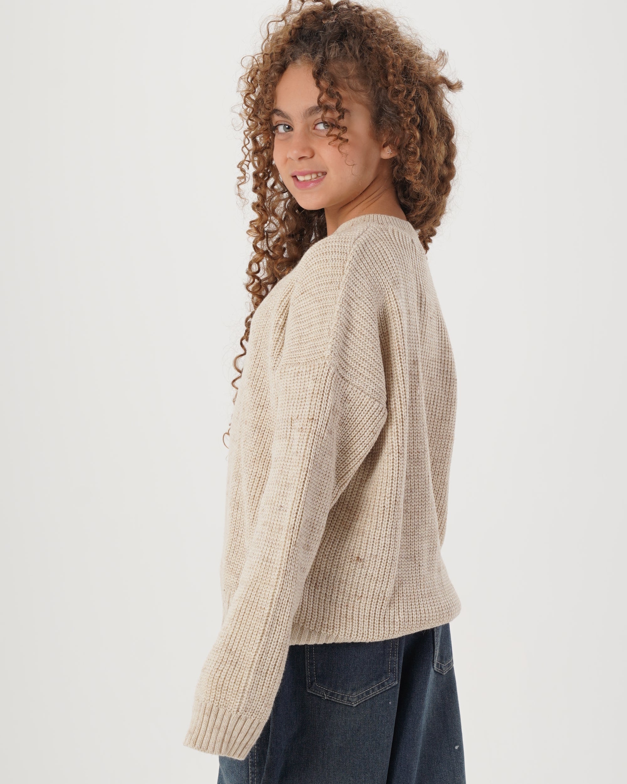 Girls Basic Pullover