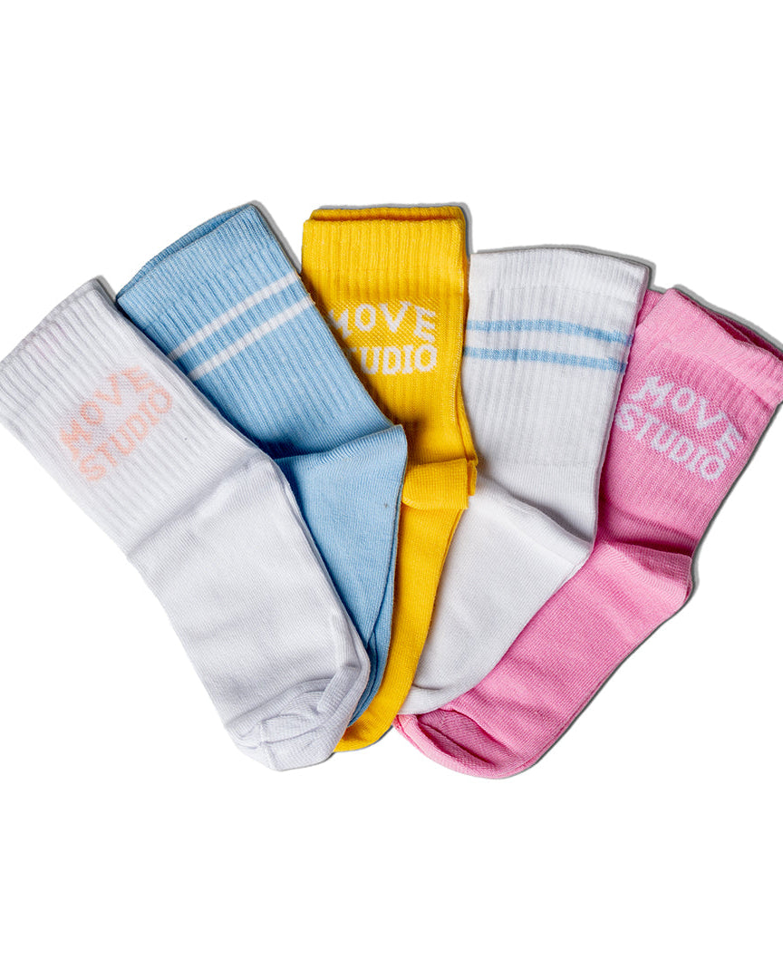 Girls Cotton Socks 5Pc