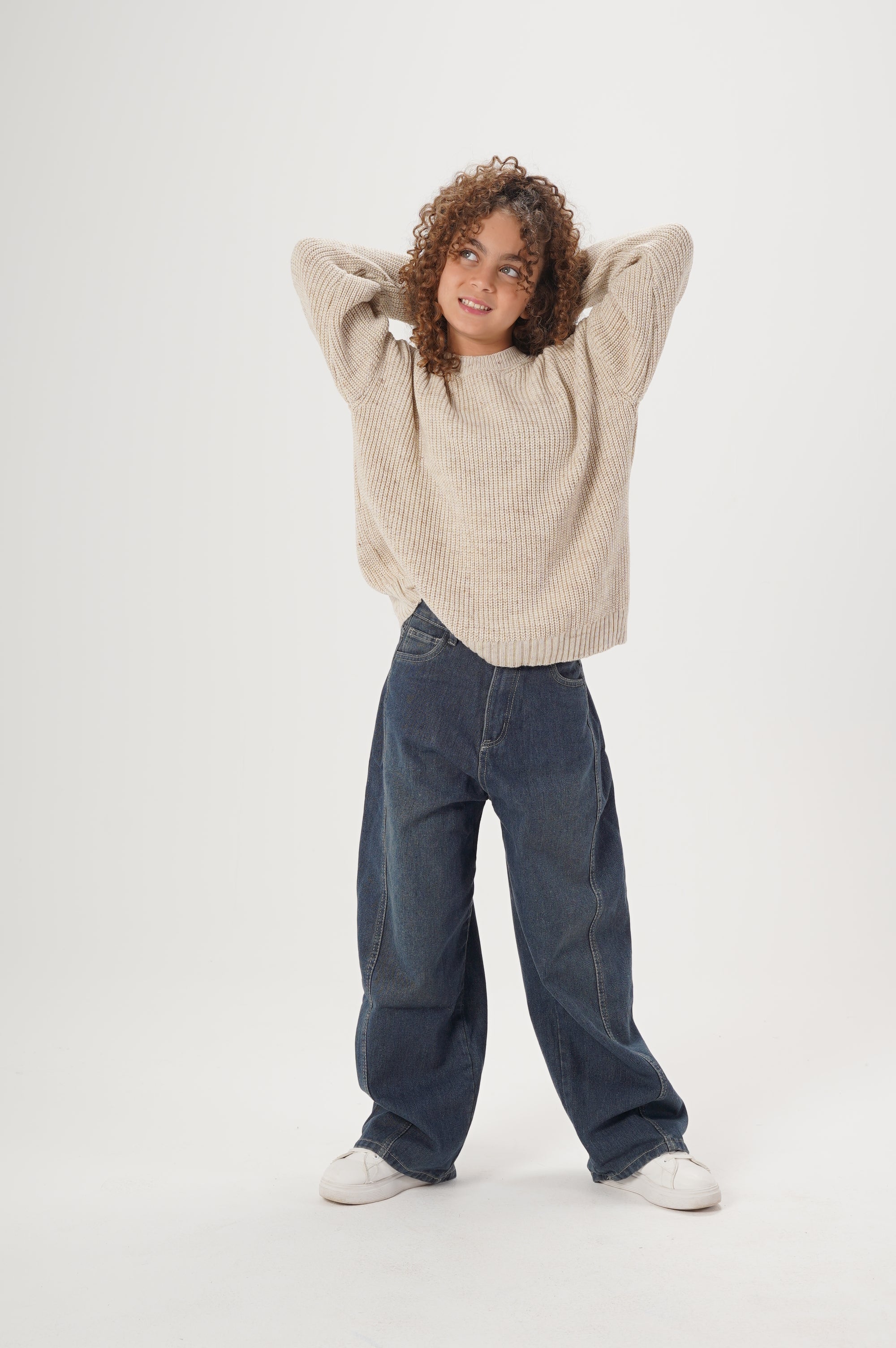 Girls Basic Pullover