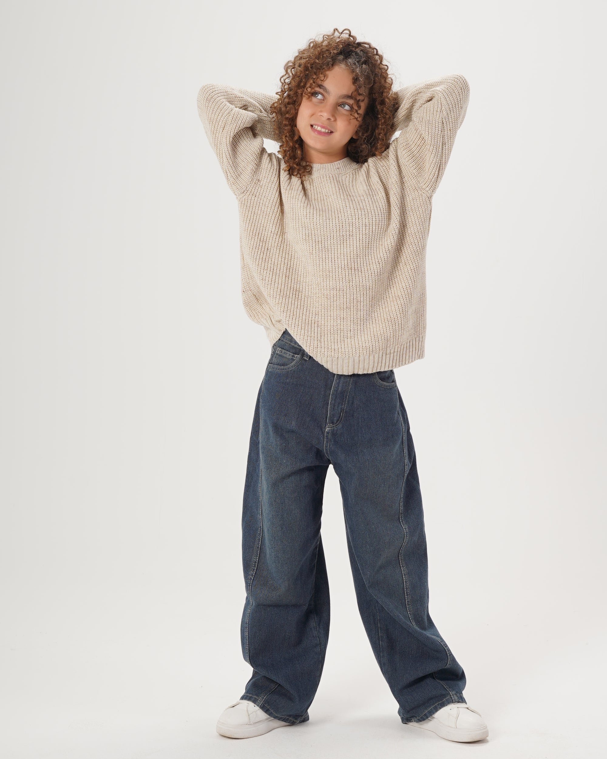 Girls Basic Pullover