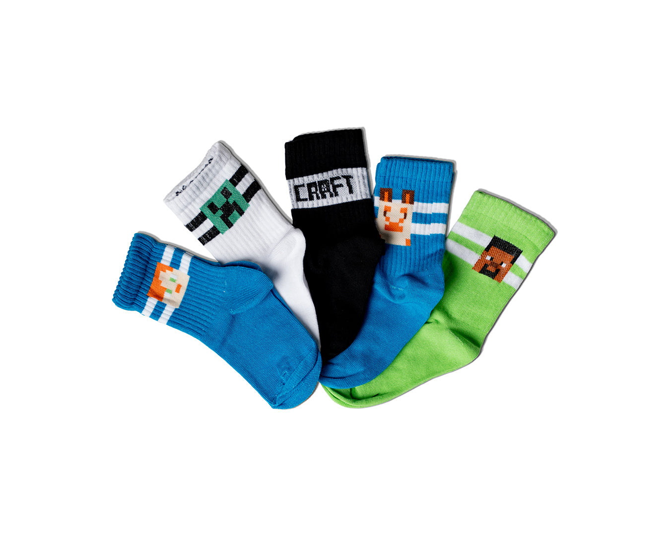 Boys Cotton Long Socks 5pc