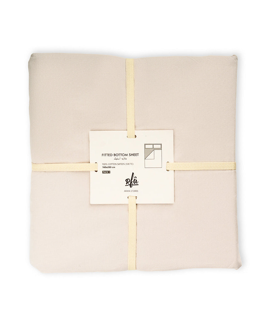 ملاءة قطنية مجهزة