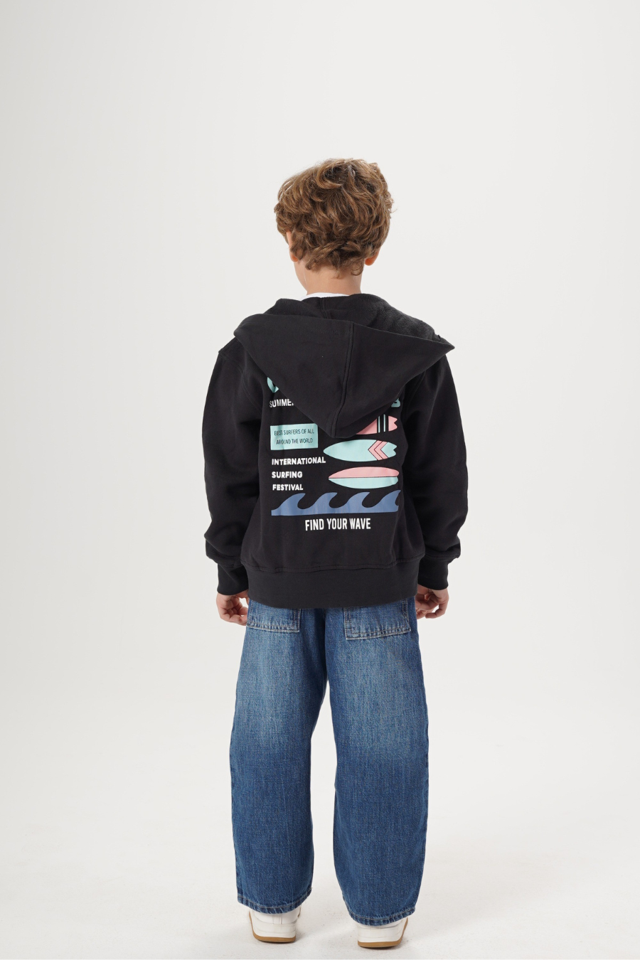 Boys Zippered Sweatshirt