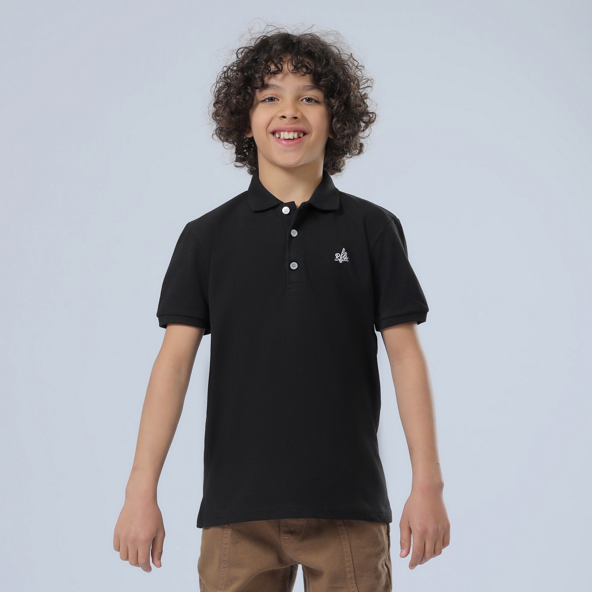 Rfa Black Polo Shirt