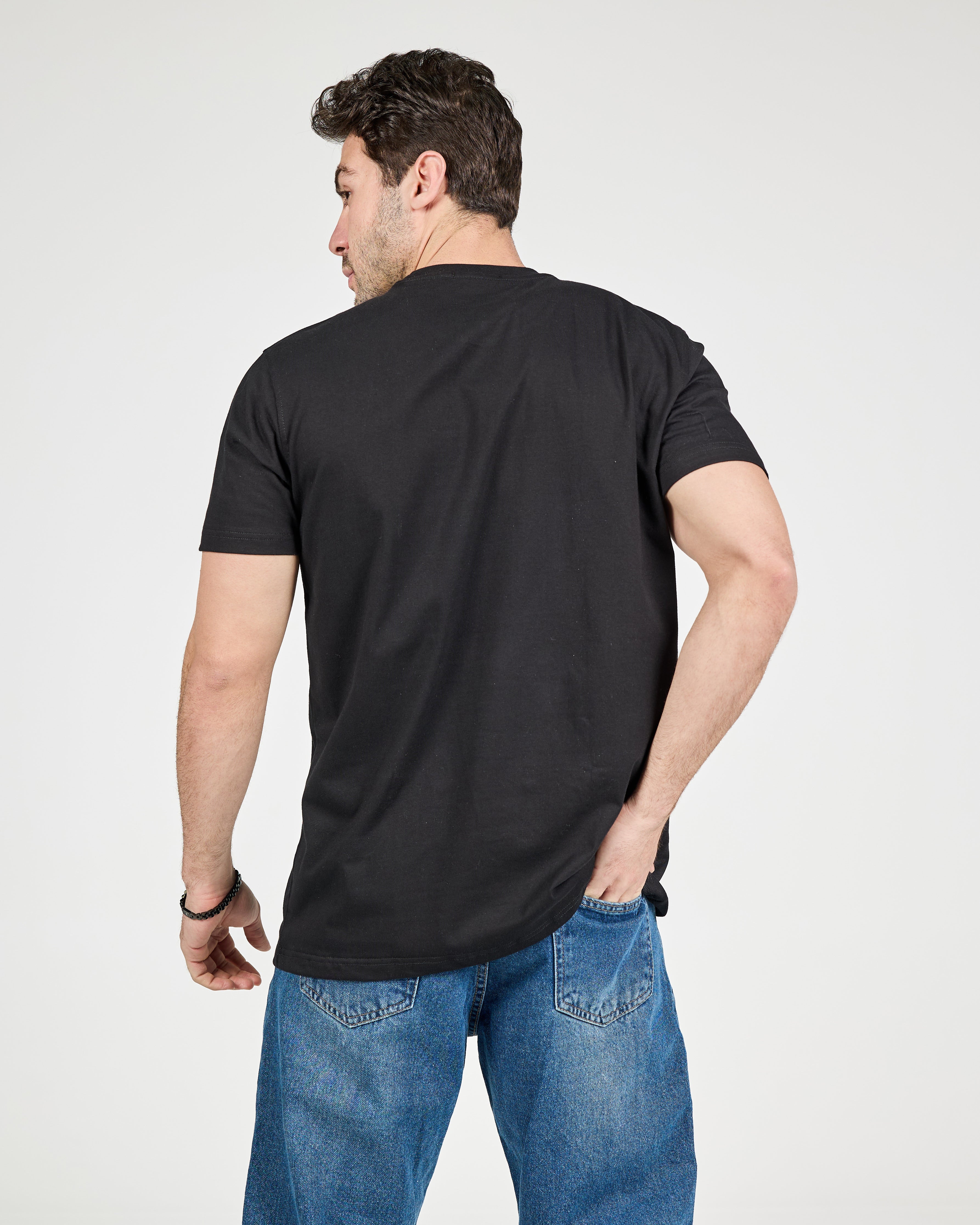 MEN PRINTED HALF SLEEVES T-SHIRT
