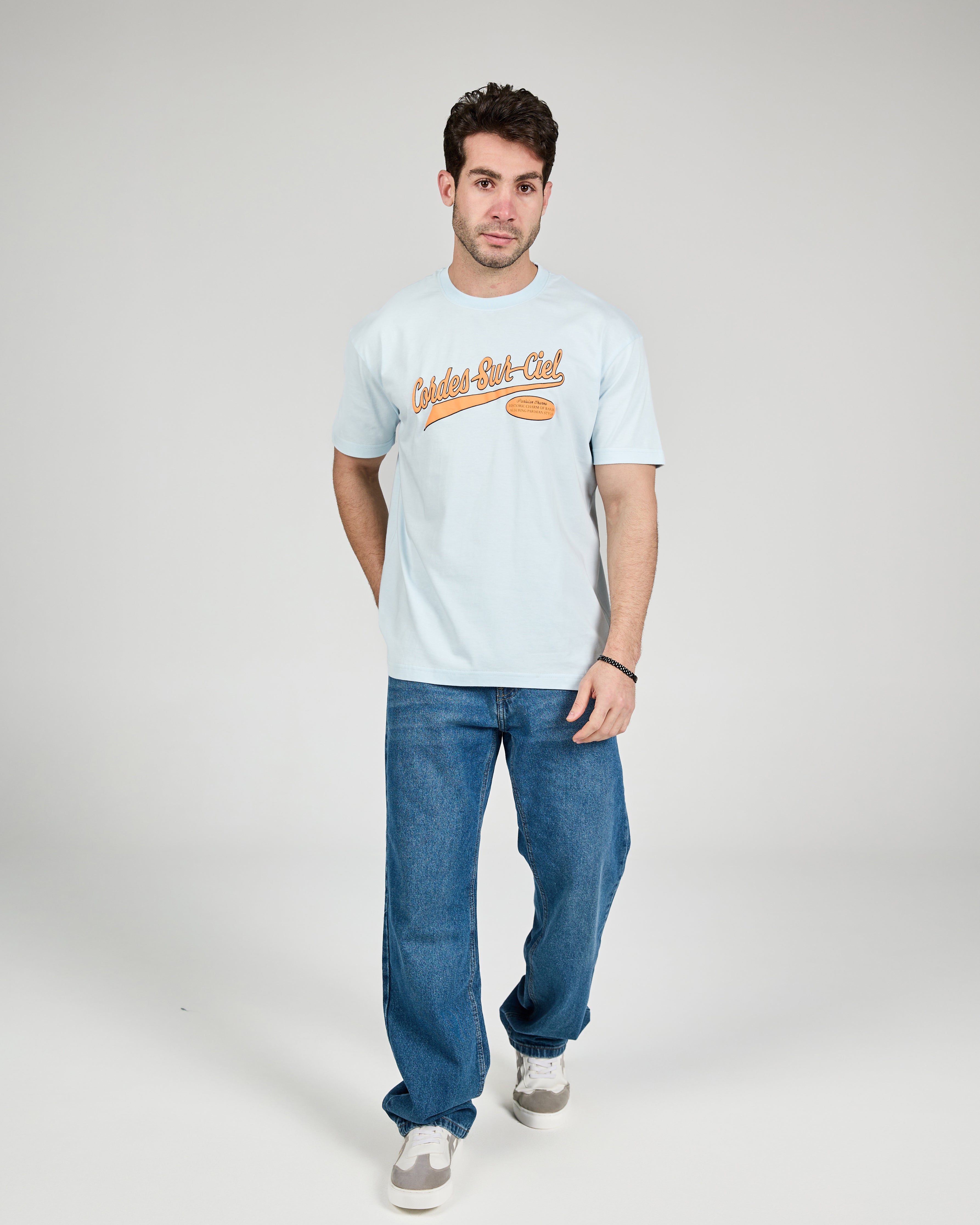 Men Printed Half Sleeves T-shirt