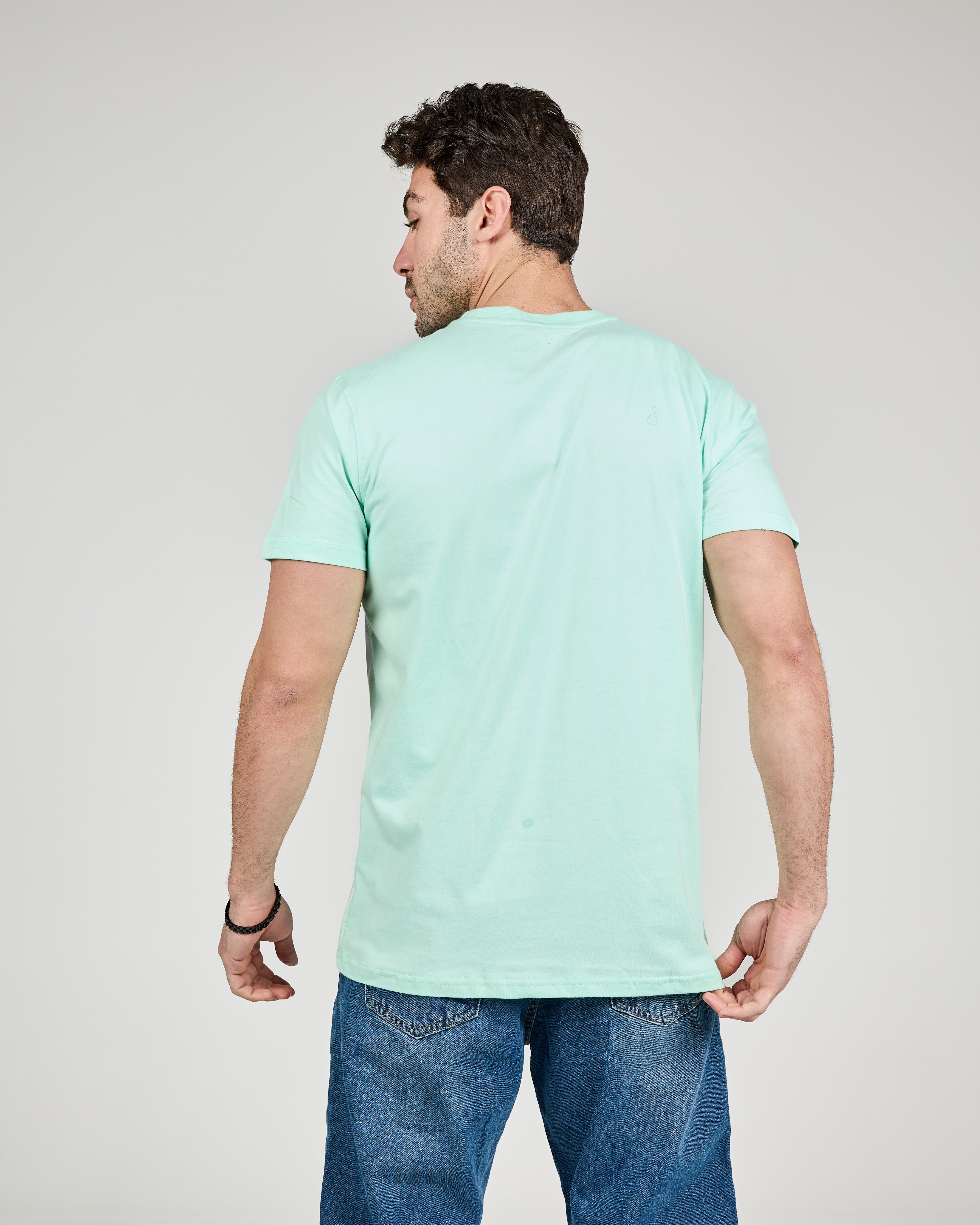 MEN PRINTED HALF SLEEVES T-SHIRT