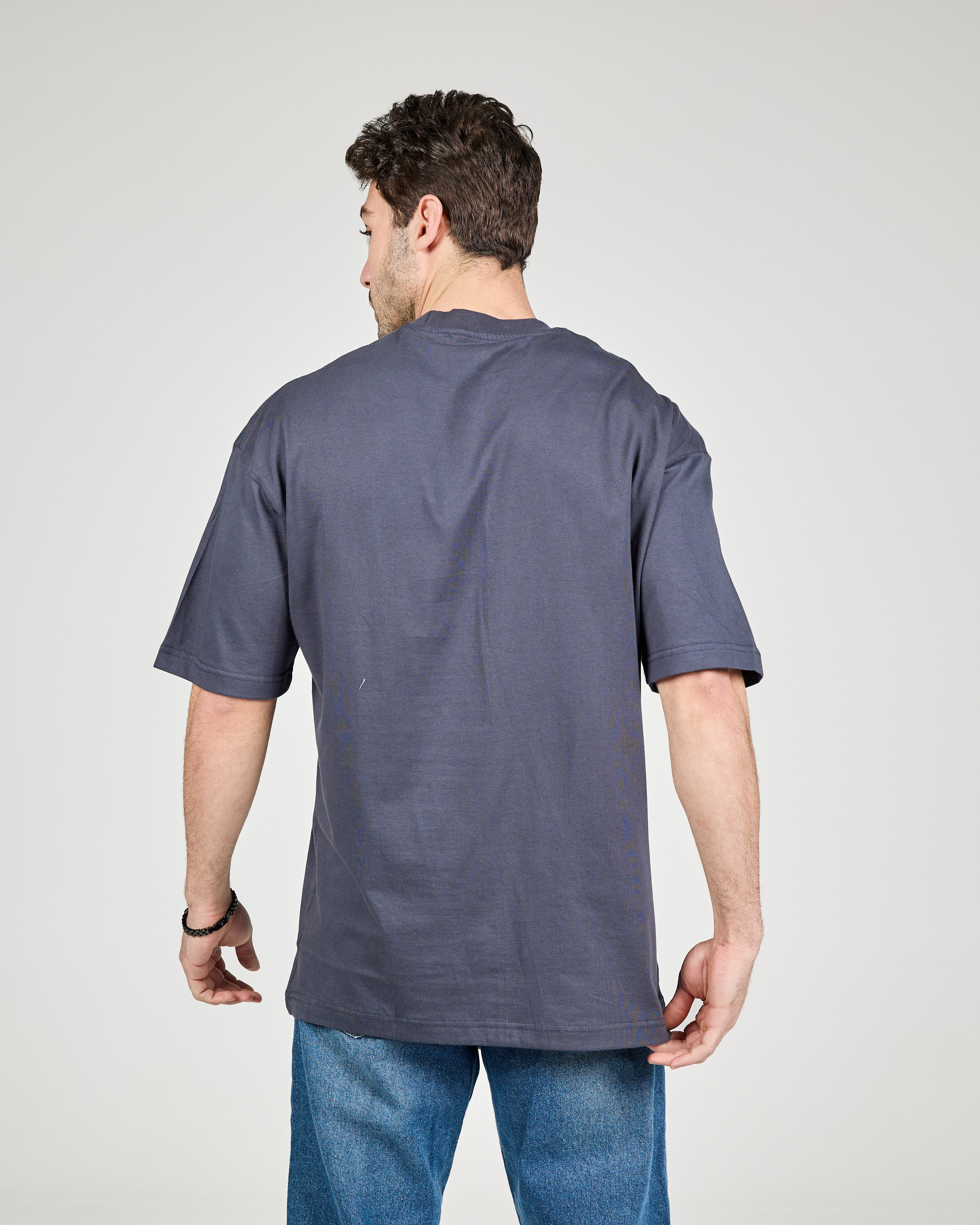 Men Printed Tokyo Half Sleeves T-shirt Over Size