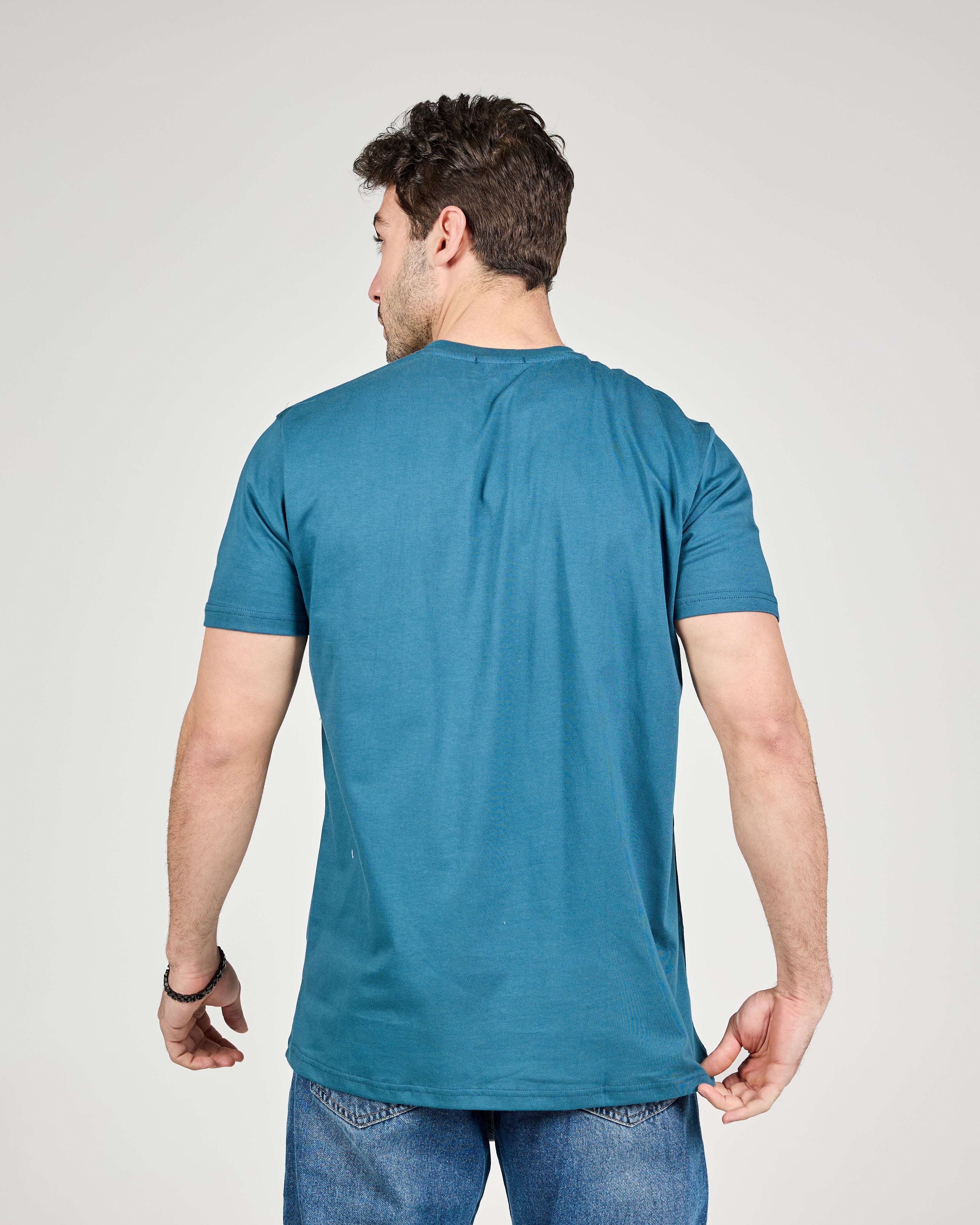 MEN PRINTED HALF SLEEVES T-SHIRT