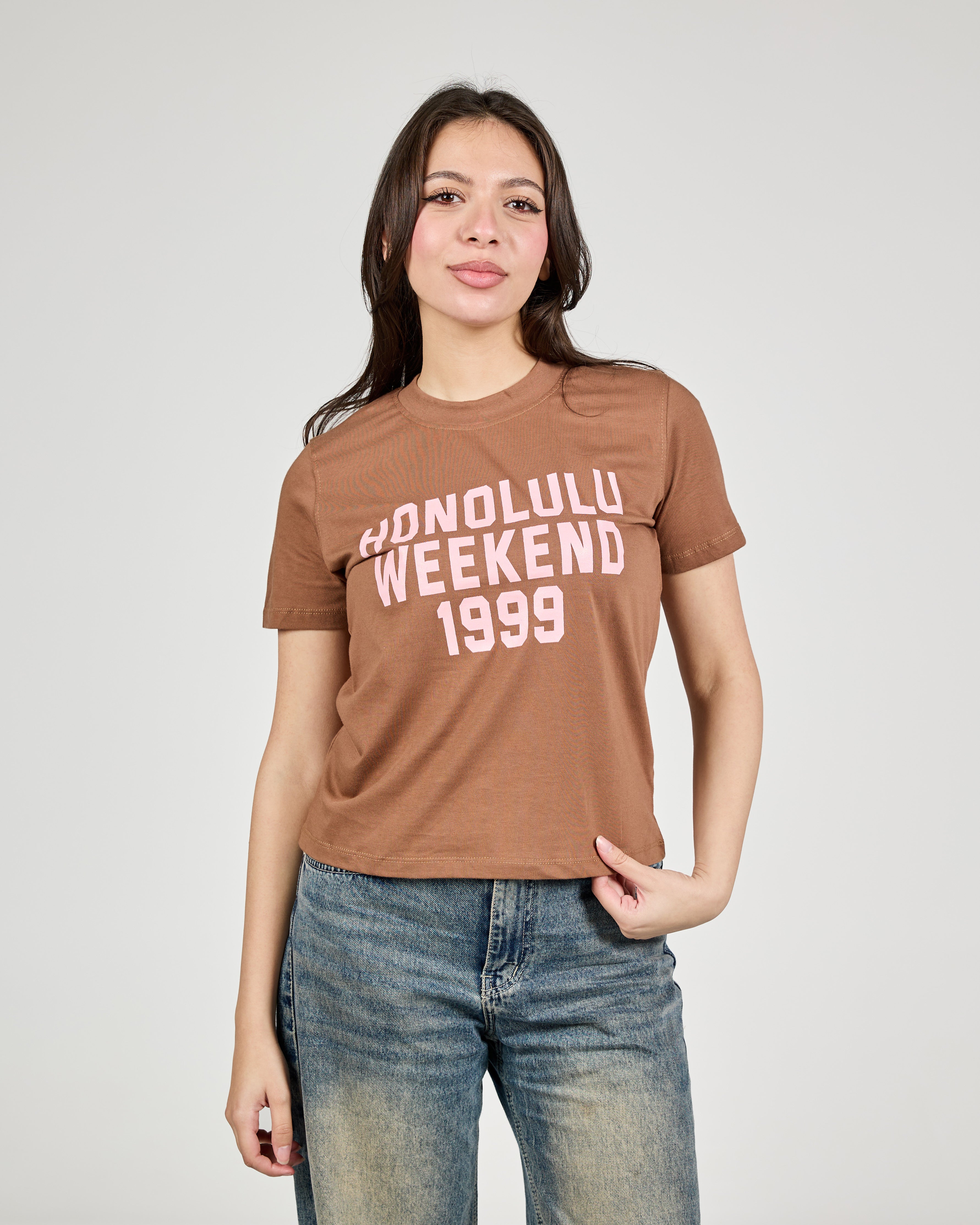 Women Printed Half Sleeves T-Shirt
