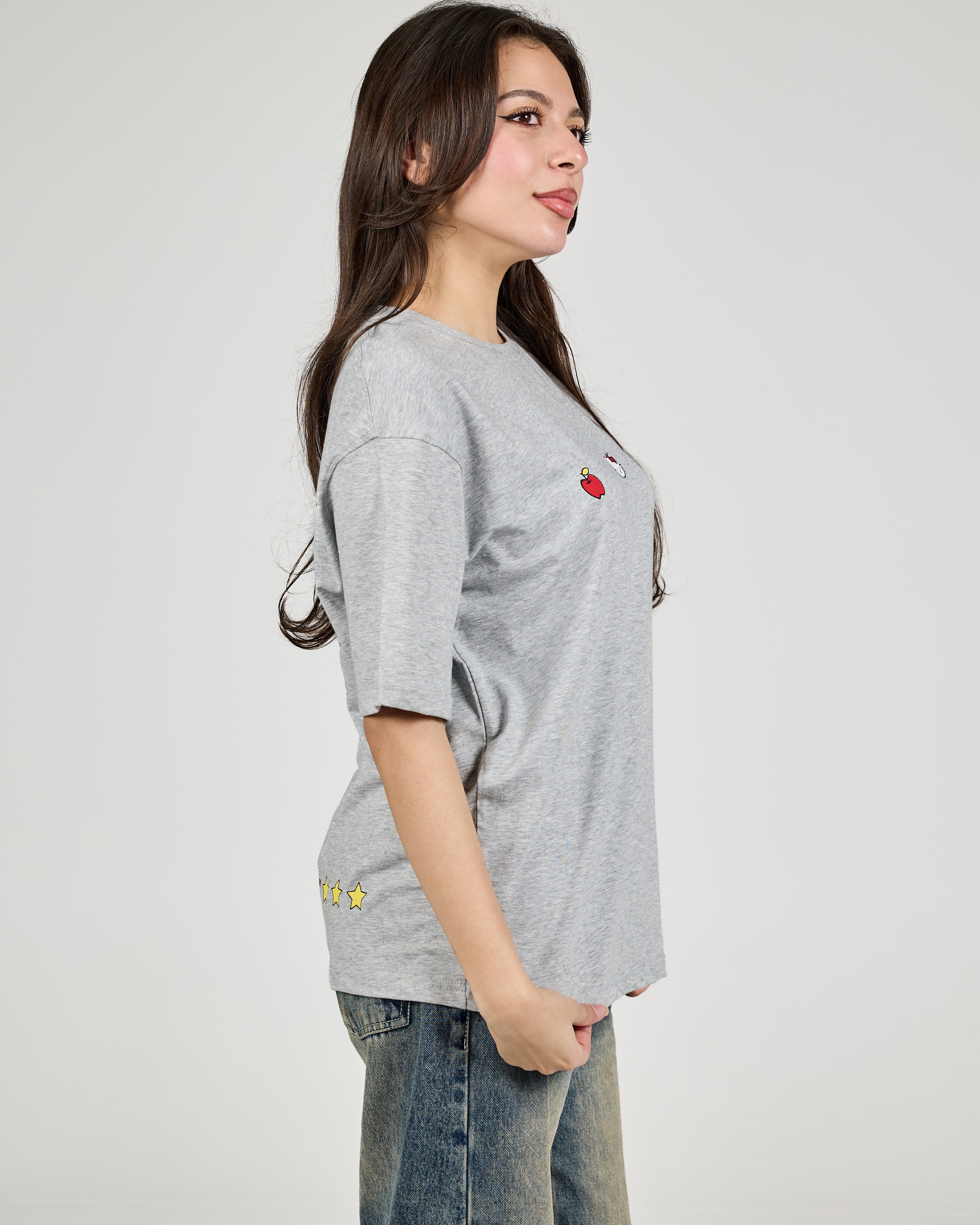 Women Printed Half Sleeves T-shirt