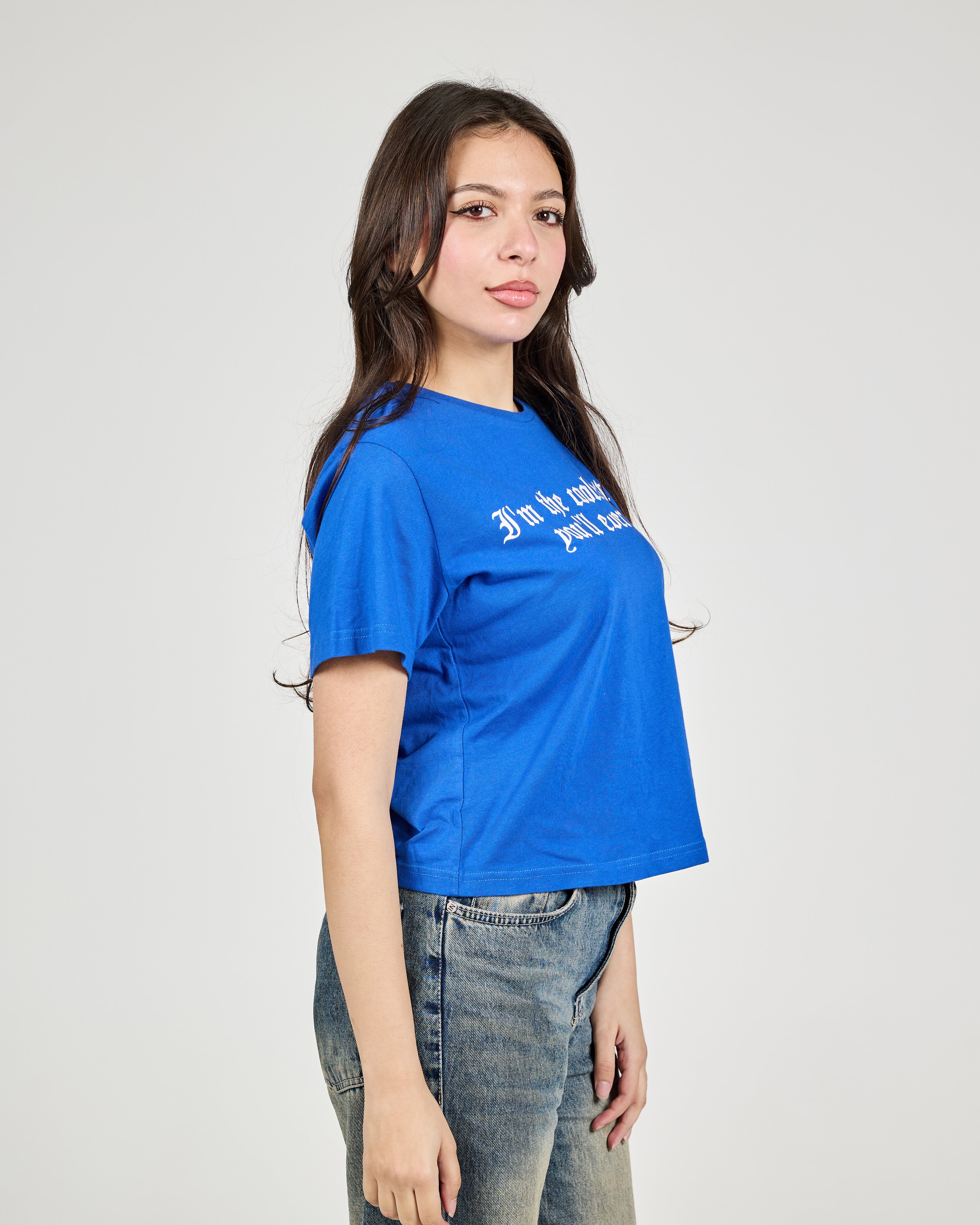 Women Printed Coolest Half Sleeves T-Shirt