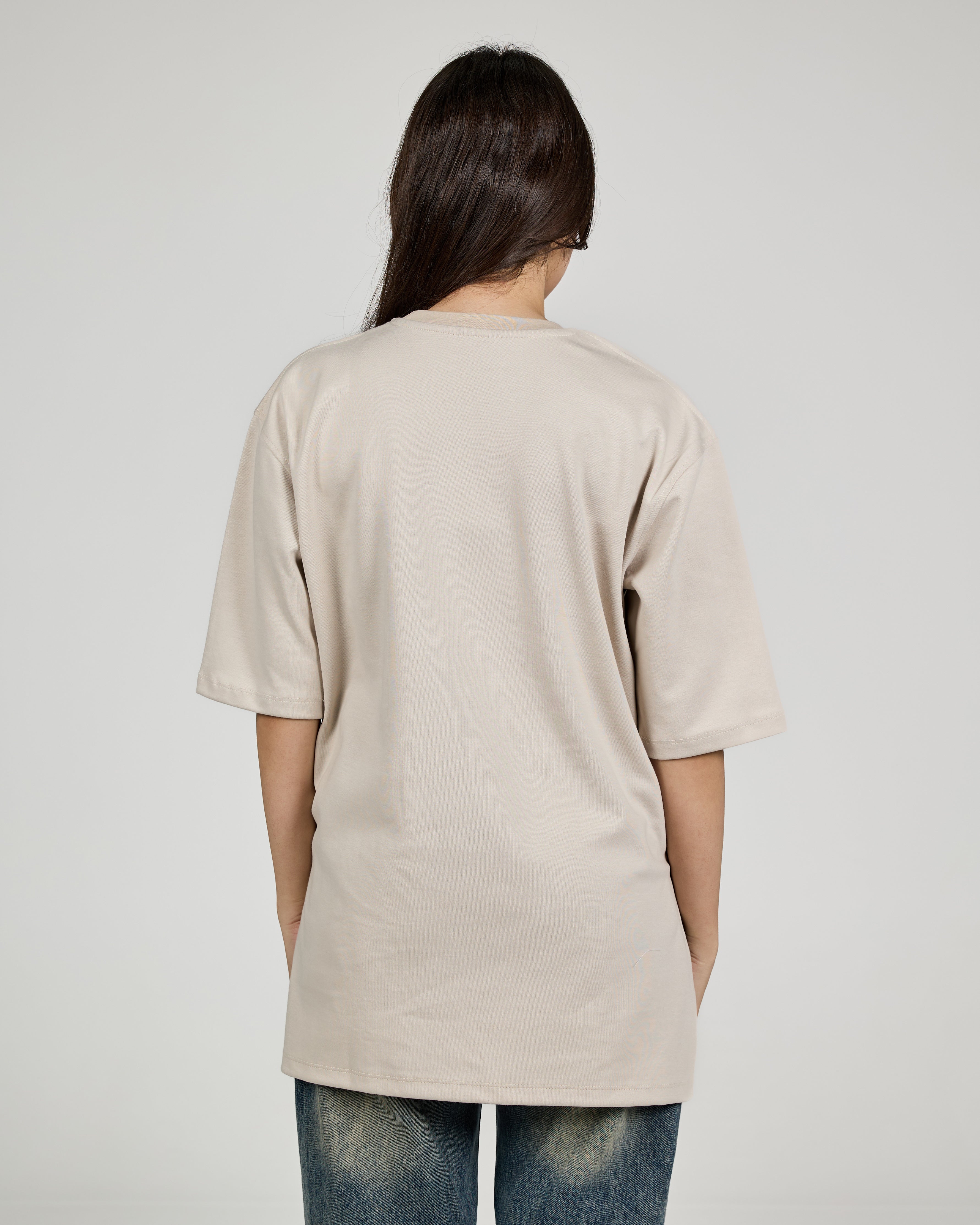 Women Plain Half Sleeves T-shirt