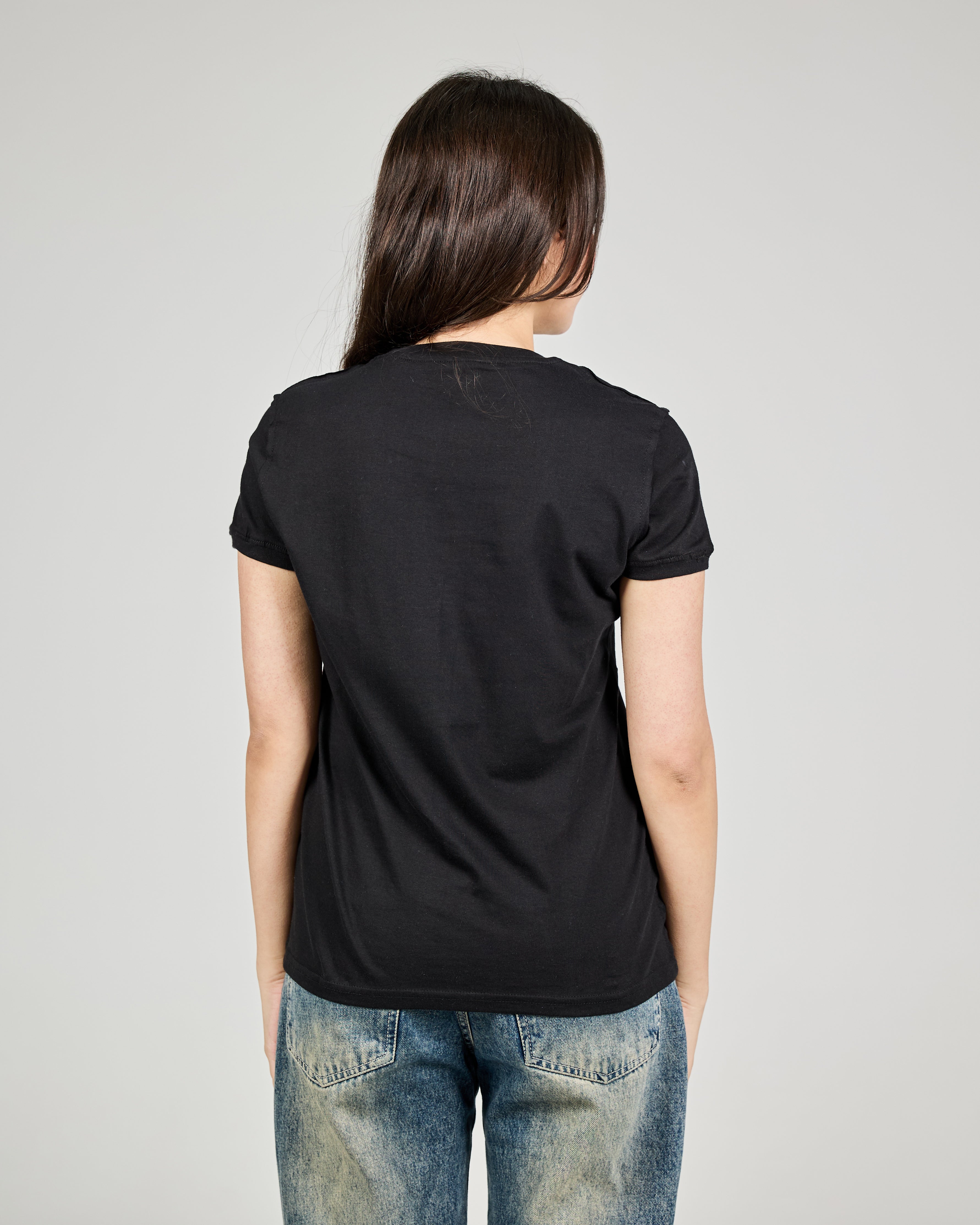 Women Printed Half Sleeves T-Shirt