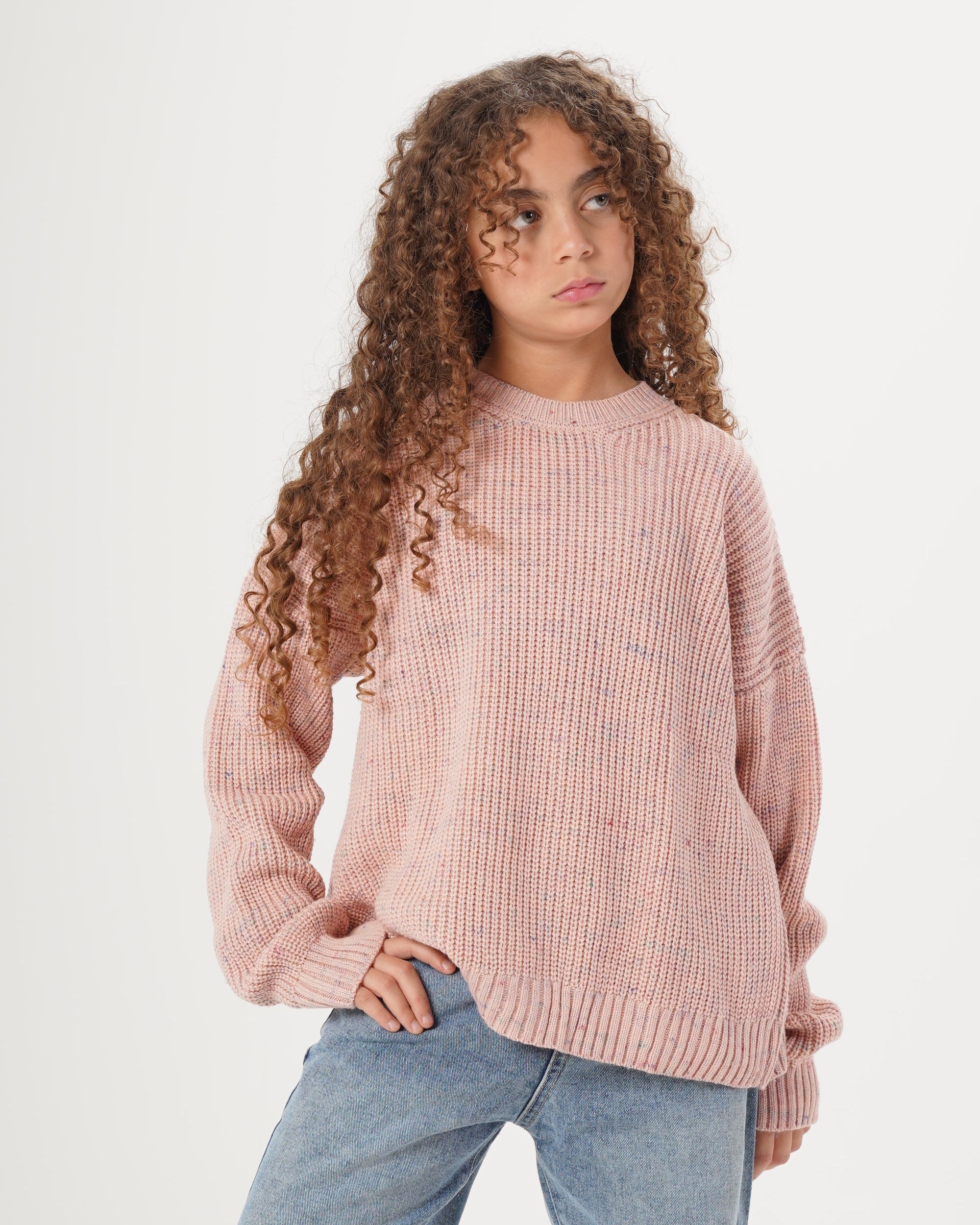 Girls Basic Pullover