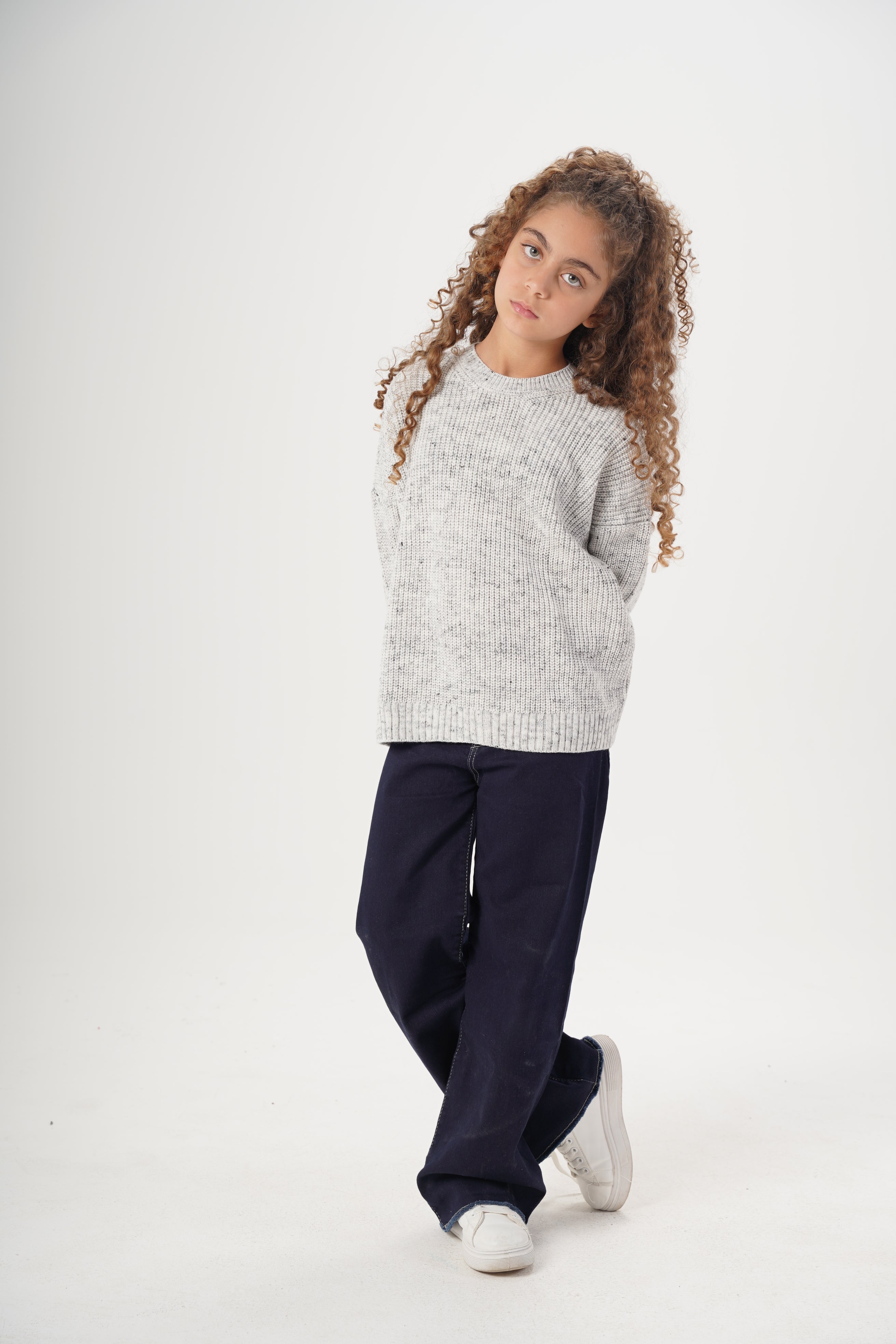 Girls Basic Pullover