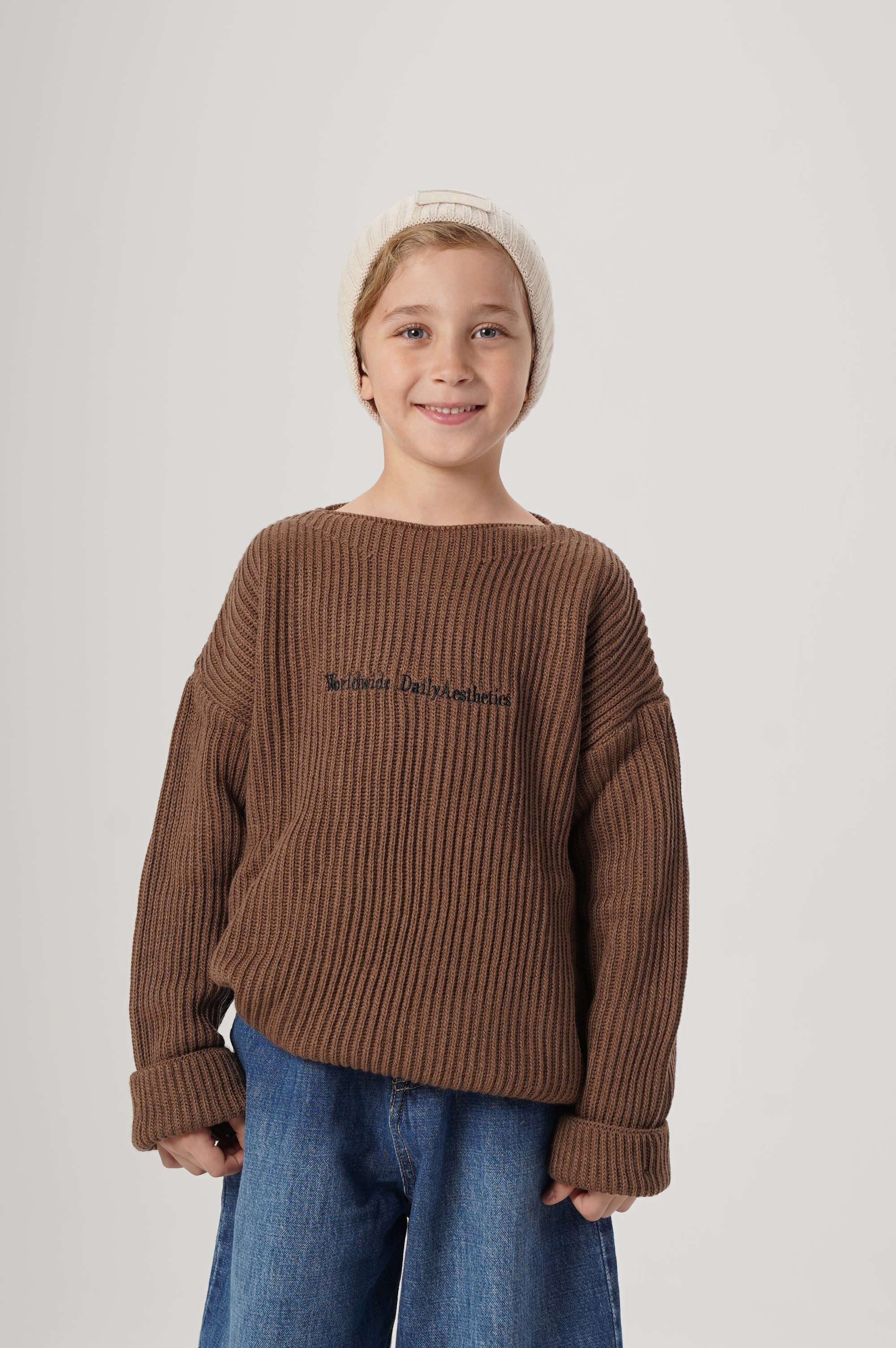 Boys Embroidered Pullover