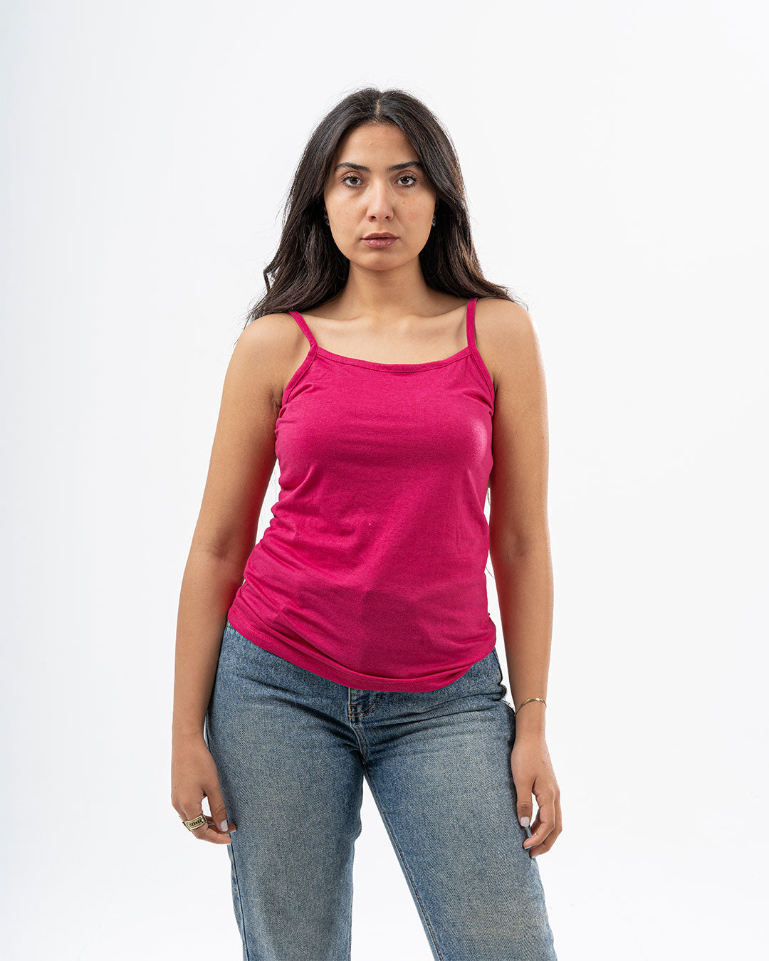 Round Neck Long Sleeved T Shirt with Bell Sleeves in Spring