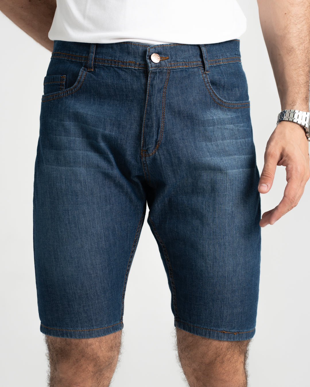 Mens Jeans Shorts 5 Pockets