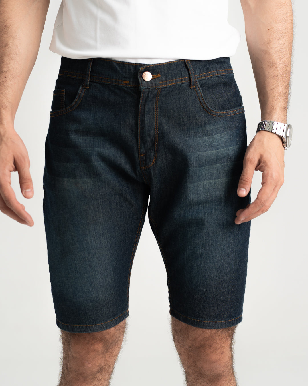 Mens Jeans Shorts 5 Pockets