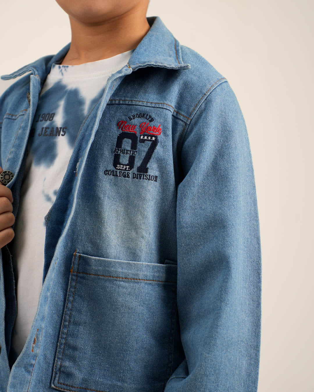 جاكيت جينز للأولاد