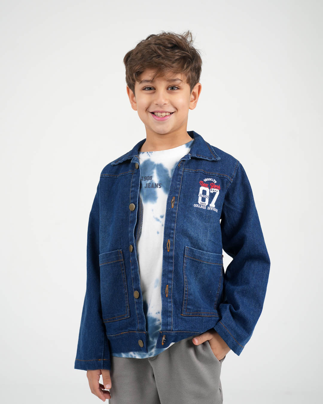 جاكيت جينز للأولاد