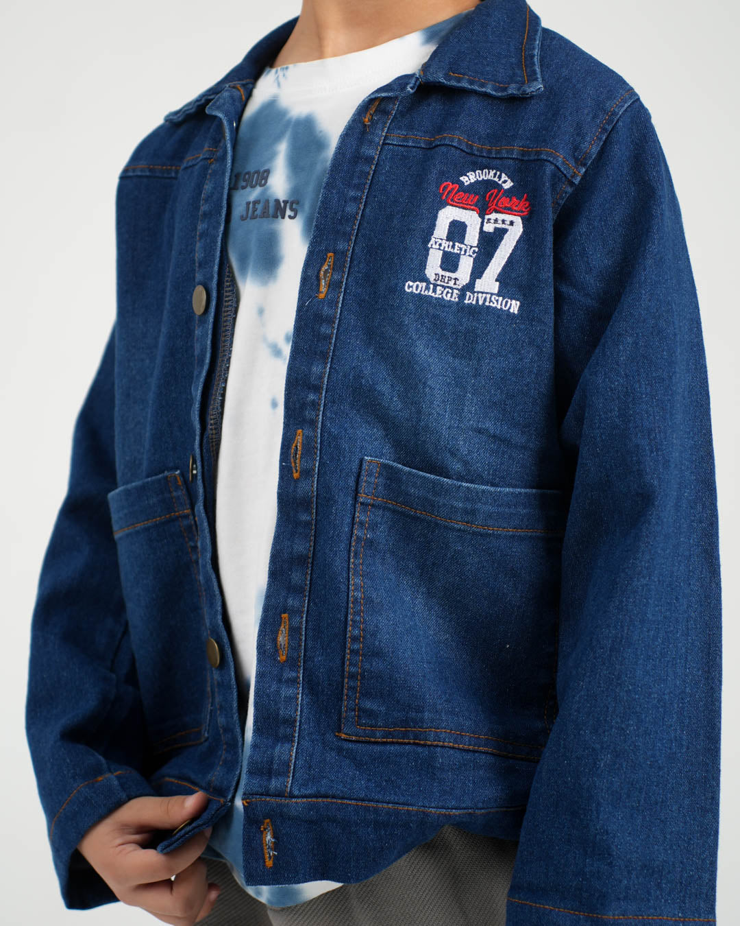 جاكيت جينز للأولاد