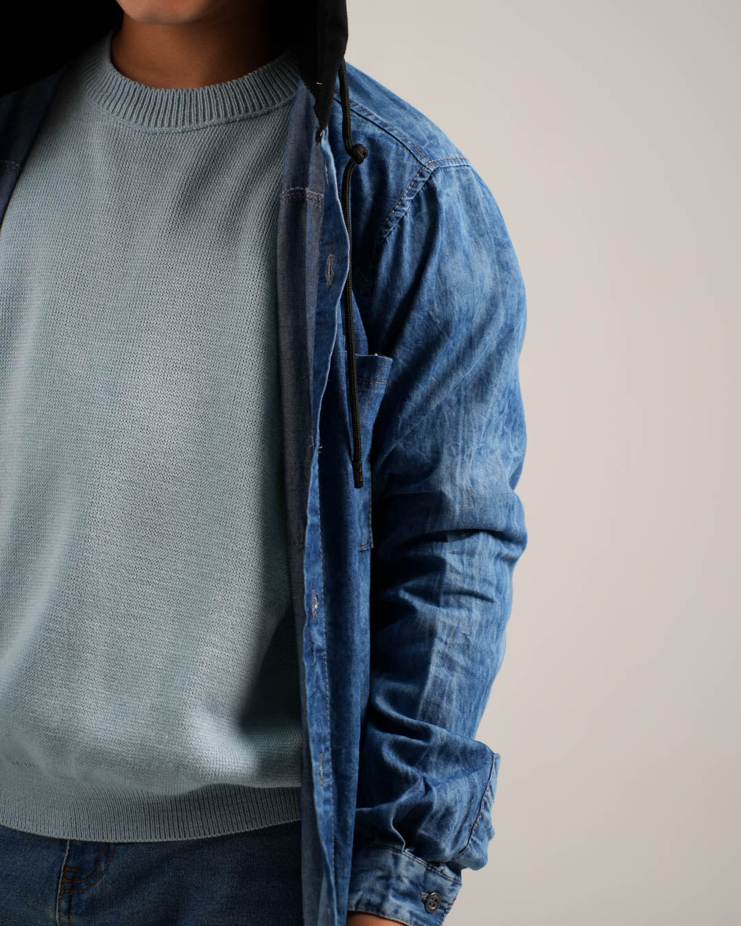 Denim OverShirt for Boys