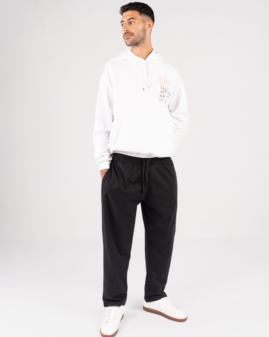 بنطلون رياضي رجالي ذو ساق مستقيمة