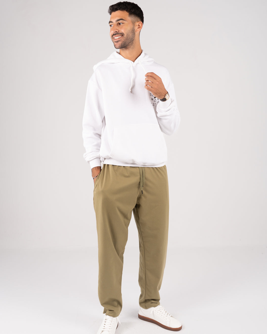 بنطلون رياضي رجالي ذو ساق مستقيمة