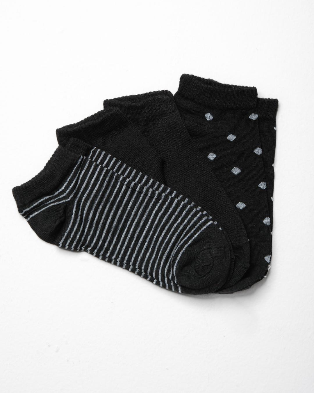 طقم شرابات رجالي مخططة (عدد ٣)