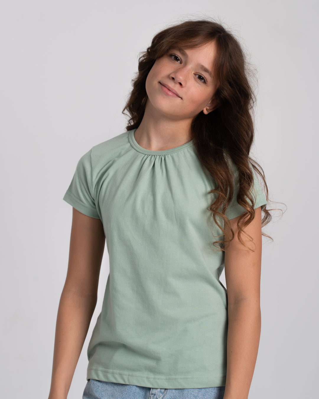 تي شيرت أساسي للبنات