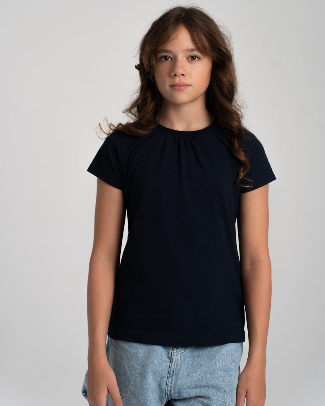 تي شيرت أساسي للبنات