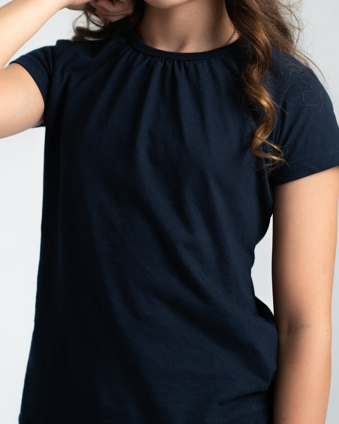 تي شيرت أساسي للبنات