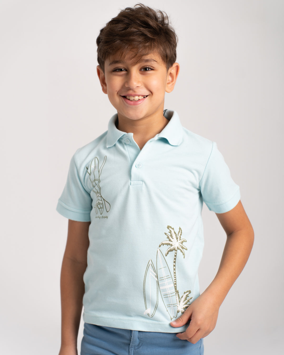 تي شيرت بولو للأولاد