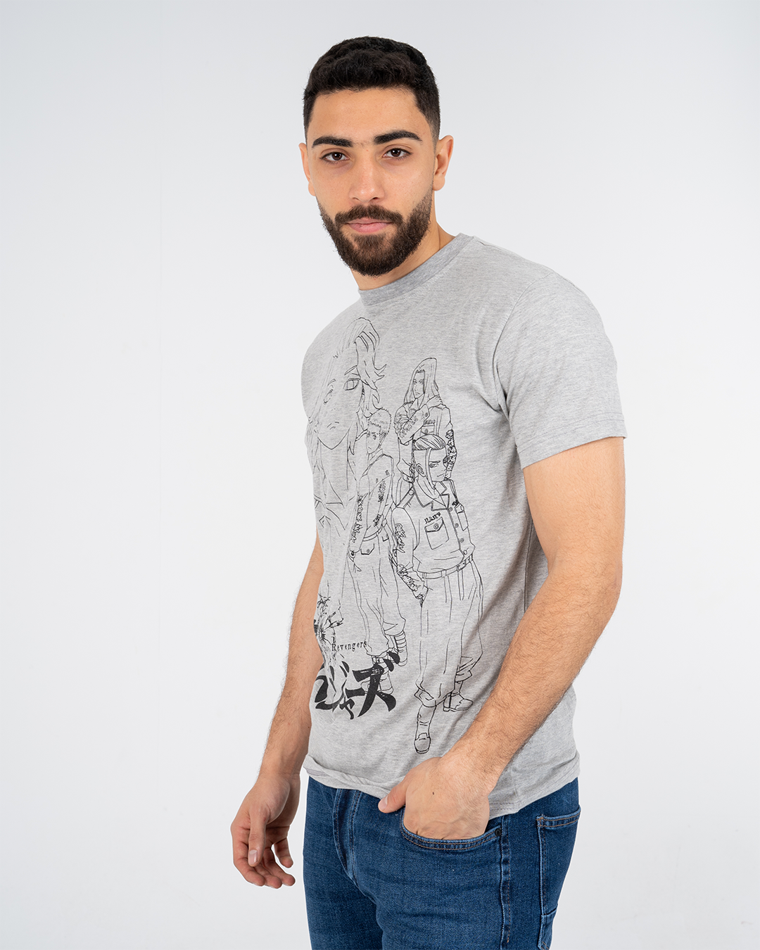 Tokyo Printed Mens Short Sleeve T-shirt