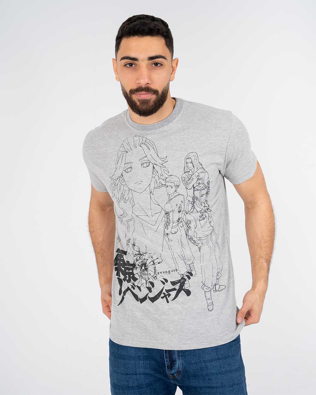 Tokyo Printed Mens Short Sleeve T-shirt