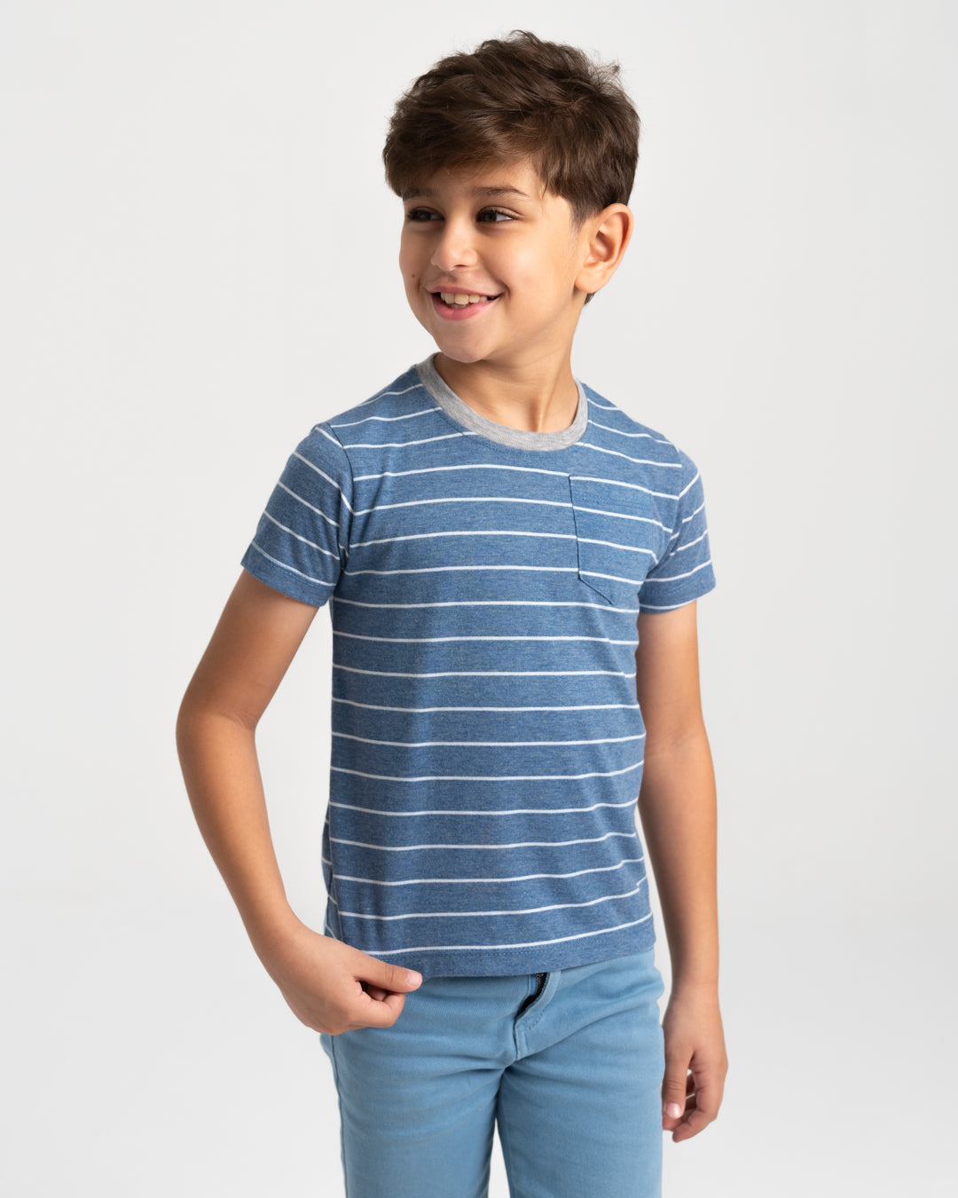 تي شيرت مخطط للأولاد