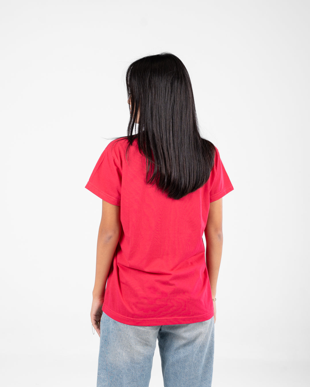 Short Sleeve Womens Plain T-shirt