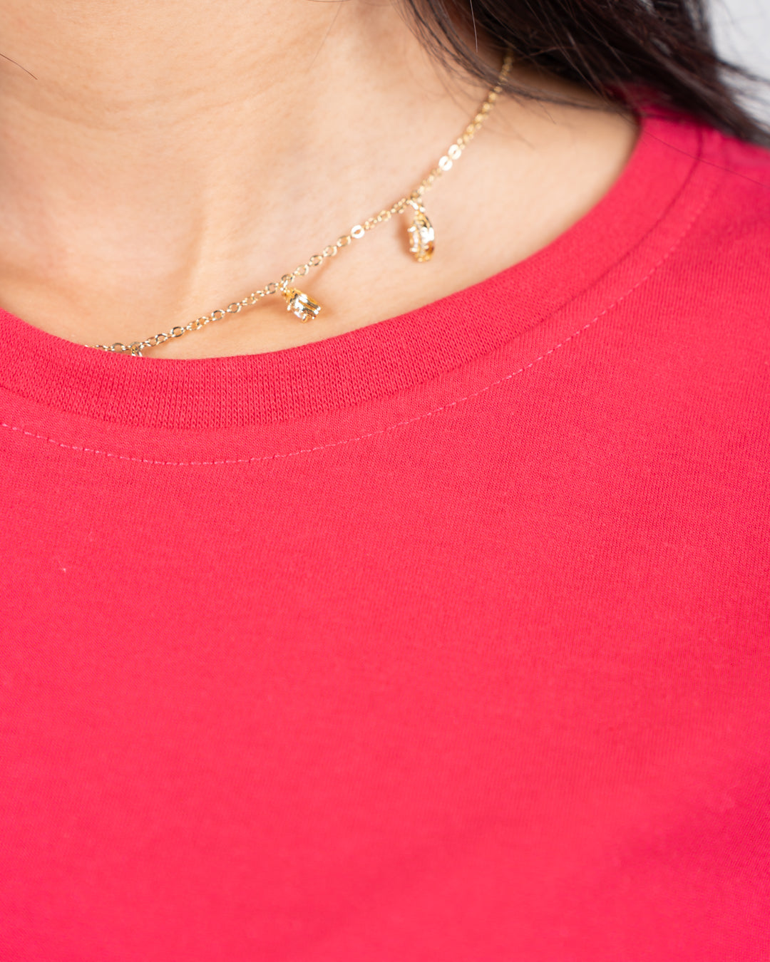 Short Sleeve Womens Plain T-shirt