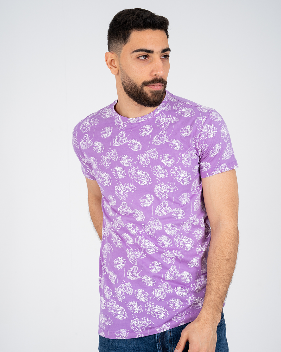 تي شيرت رجالي مطبوع