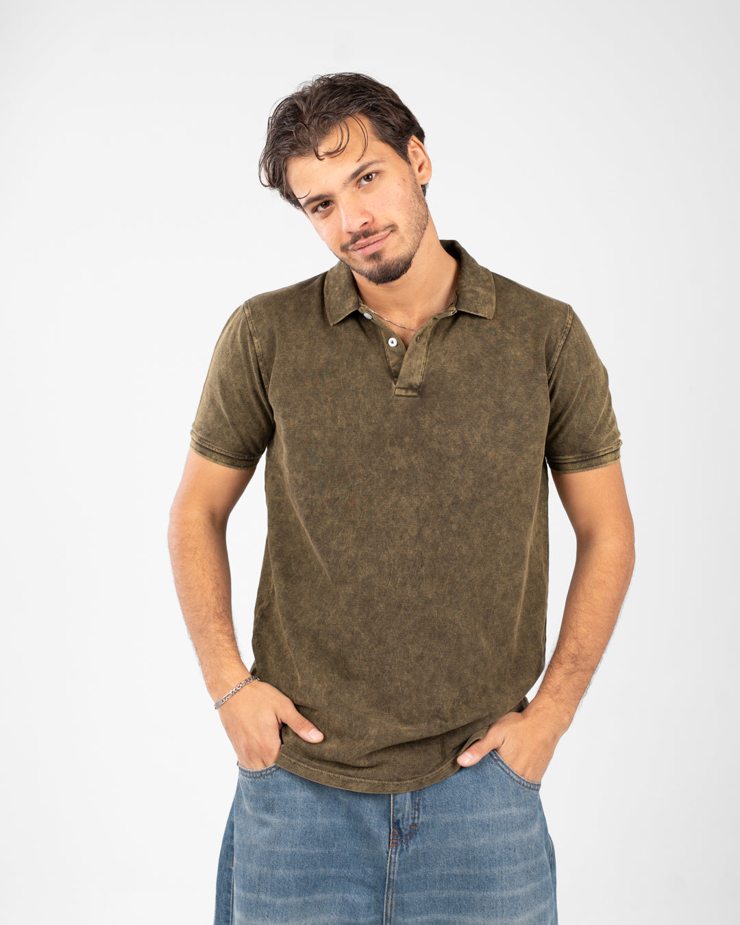 Men's Short Sleeve Polo T-shirt